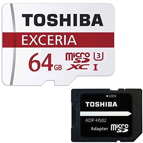 【 3年保証 】 東芝 Toshiba 超高速U3 4K対応 microSDXC 64GB 専用SDアダプ付 [並行輸入品]
