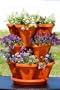 Mini-Garden Stacker- Stackable / Hangable Self-Watering All Season Planter - Indoor / Outdoor Stacking Flower Pot-Flowers, Herbs, Plants, Garden, Indoor Gardening & More. Great Gift.