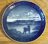 Royal Copenhagen Christmas Plate 1968