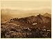 1926 Acrocorinth Acropolis City Wall Ruins Landscape - Original Photogravure