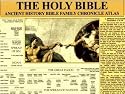 The Bible Chronicle Atlas. The Amazing Ancient History Bible Family Tree Chart and Timeline Story. (A Christian Bible Study Guide within a Christian Art Work Print Display., Volume 1)