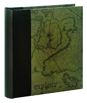 Burnes of Boston A66420 Travel Map Photo Album, 2-Up