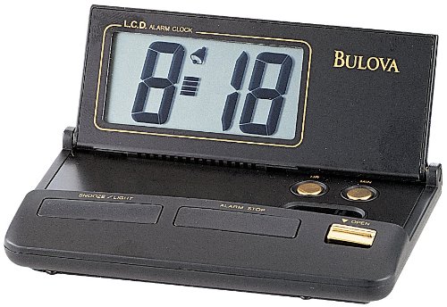 Bulova Reflex Night Light Alarm Clock