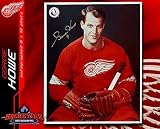 Gordie Howe Autographed/Hand Signed Detroit Red Wings 8 x 10 Photo