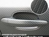 Zoom Produkt-Bild: FOLIATEC CARBODY Designfolie, Carbonline, anthrazit matt, 150 x 130 cm