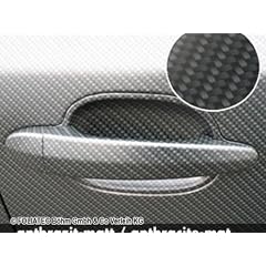 FOLIATEC CARBODY Designfolie, Carbonline, anthrazit matt, 150 x 130 cm
