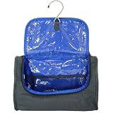Baekgaard Black Oilcloth hanging toiletry Kit