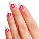 NCAA Ohio State Buckeyes 16 Mini Temporary Nail Tattoos