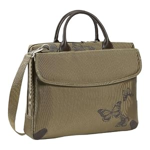 Buy 15.4 Butterfly Metro Brief Case - Tan by Sumdex