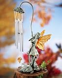 Tabletop Fairy Sculpture Wind Chime by Collections Etc