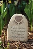 Cheap Deals on  pet marker stones-A Love That's Through and Through Tiding Stone  Free Shipping