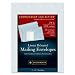 SOURF9QLN Linen Resume Envelopes, 24 lb, 9"x12", 25/BX, Blue