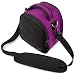 VG Plum Purple Laurel DSLR Camera Carrying Bag with Removable Shoulder Strap for Fujifilm FinePix S4500 Digital SLR Camera