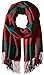 Phenix Cashmere Women's Plaid 100 Percent Cashmere Wrap
