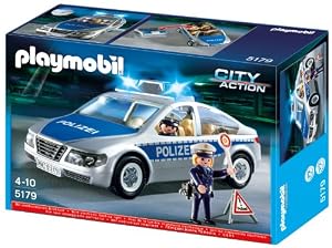 PLAYMOBIL 5179 - Polizeifahrzeug mit Blinklicht