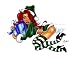 Christmas Box cartoon Giclee' Signed Art Print