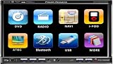 Power Acoustik PTID-7350NR Exact Double Din 7-Inch AM/FM Receiver