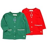 【アウトレット】Bobson カーディガン (80～130cm) キムラタンの子供服 グリーン 80 ( 77386x77886-153 )