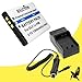 Halcyon 1200 mAH Lithium Ion Replacement Battery and Charger Kit for Olympus LI-70B and Olympus VG-110, VG-120, VG-130, VG-140, VG-160, FE4020 Digital Cameras