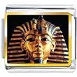 Pugster Buddhist Bracelet Gold Egyptian Mummy-Tutankhamen Photo Italian Charm Fashion Jewelry