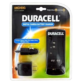 Nikon CoolPix AW100 Blue Duracell Battery Charger