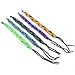 Colorful Handmade Friendship Woven Bracelet - Rainbow, Purple/Black/White, Green/Blue/Black, Yellow/Blue/Black, Green/White/Red - Made in Peru - Sold as a Set of 5