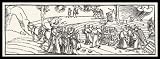 Erhard Schoen (The Pope's arable) Gold Wood-Mounted Art Poster Print - 13