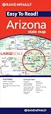 Rand McNally Easy To Read! Arizona State Map