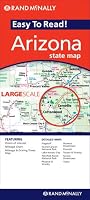 Rand McNally Easy To Read! Arizona State Map (Rand McNally Easy to Fold!)