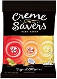 Crème Savers Hard Candy Tropical Collection, 6-Ounce Bags (Pack of 12)