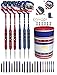 Professional Steel Tip Darts Set - USA American Flag and Patriotic Bald Eagle Inspired Colors - Customizable Configuration 6 Steel Tip Darts |Shafts |Standard Flights | O-Rings | Darts Tool| Sharpener