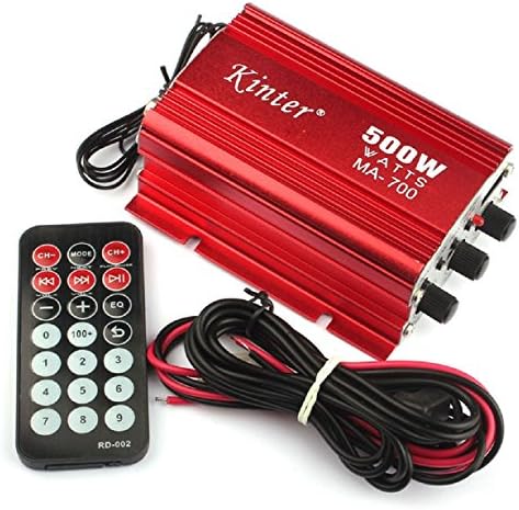 Doinshop Useful Car Boat Accessory Home AUX Digital Audio Input HiFi Stereo Amplifier