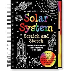 Scratch & Sketch Solar System