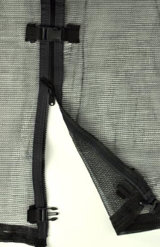 Trampoline Enclosure Net (universal)for trampoline Curved Pole With Top Ring Enclosure Systems (various sizes)
