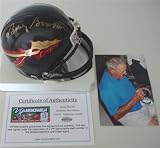 Bobby Bowden Autographed/Hand Signed/Autographed Florida State Seminoles Mini Helmet