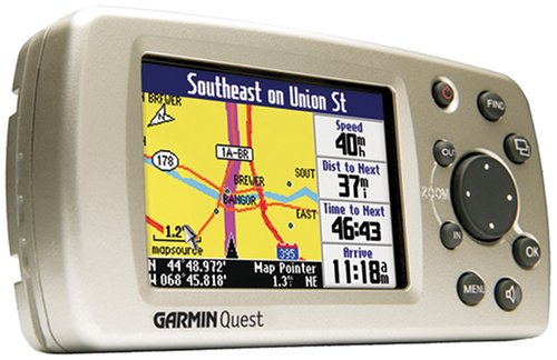 GARMIN 010-N0306-00 Refurbished Quest Deluxe GPS Navigator