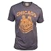 Chicago Bears Men's Vintage Short Sleeve T-Shirt (New Navy, XX-Large)