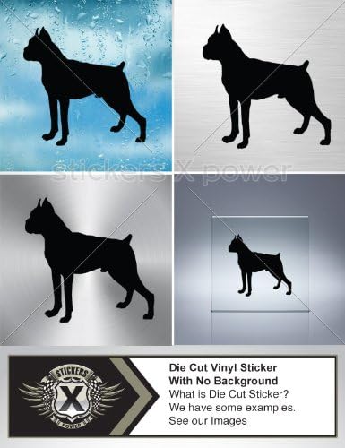 Decals Stickers Dog Guard Car Window Wall Art Decor Garage Door Laptop Roommates Mobile Size: 4 X 3.9 Inches Black