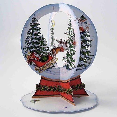 Duckling Greeting Cards - 3D Laser Cut - SNOW GLOBE