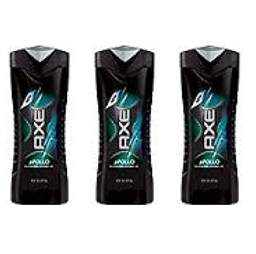 Axe Apollo Shower Gel Travel Size 3 Oz (Pack Of 3)