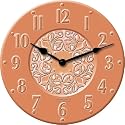 Springfield Precision Instruments 12" Medallion Terra Cotta Clock