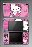 Cute Kitty Hearts Pink Flower Dress Game Vinyl Decal Cover Skin Protector #7 for Nintendo 3DS