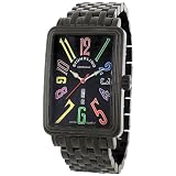 Stuhrling Original Mens 1102B.33591 Uptown Ozzie XL Elite Silvertone Dial Watch 