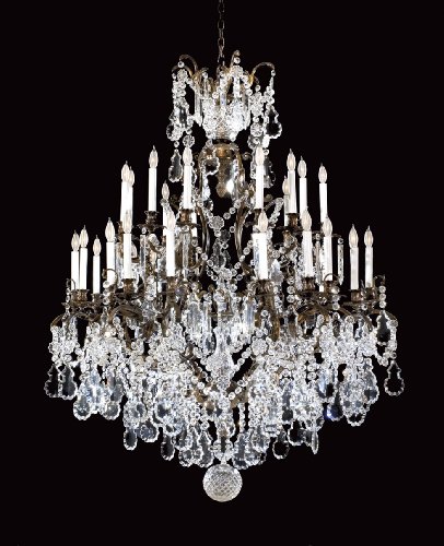 Chandelier - Oxidized Brass Finish, Savoy House