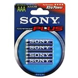 Sony AM4-B4A Stamina Plus Alkaline batteries - Size AAA - 4pk