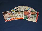 25 Different Vintage Chicago Cubs Topps Baseball Cards from 1955-1969 - Shipped in Protective Display Album!