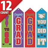 Grad Recognition Award Ribbons, 12ct.
