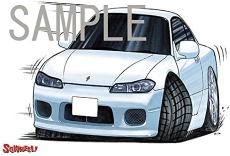[SQWHEEL] illustrations of Nissan ? S15 Silvia (white)