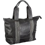Belmondo 305218AF Sac à main femme - Cuir noir