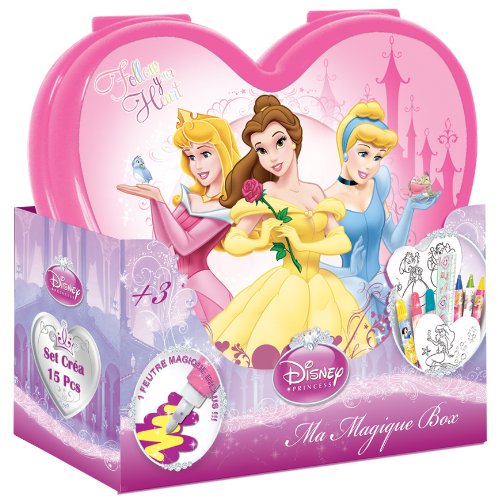 Imagen 3 de DISNEY Princess My Magic Box Colouring Set (15pc) (CDIP018)